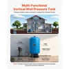image:imageVEVOR 30Gallon Vertical Well Pressure Tank PreCharged Pressurized Water Tank for Well Pumps HeavyDuty Carbon Steel Water Storage Container for Home School Farm amp Irrigation Systems169 x 169 x 317 in