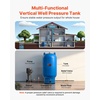 image:imageVEVOR 30Gallon Vertical Well Pressure Tank PreCharged Pressurized Water Tank for Well Pumps HeavyDuty Carbon Steel Water Storage Container for Home School Farm amp Irrigation Systems197 x 197 x 417 in