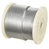 image:imageVEVOR 316 T304 Stainless Steel Cable 250FT 3700 LBS Breaking Strength Cable Railing System Wire Rope Aircraft Deck Railing Kit Fence Wire14 Cable
