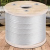 image:imageVEVOR 316 T304 Stainless Steel Cable 250FT 3700 LBS Breaking Strength Cable Railing System Wire Rope Aircraft Deck Railing Kit Fence Wire316 T304