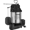 image:imageVEVOR 34 HP Submersible Sewage Pump Cast Iron Submersible Sump Pump Wearproof Cast Iron Construction with Tethered Float Switch 10 FT Power Cord05 HP
