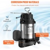 image:imageVEVOR 34 HP Submersible Sewage Pump Cast Iron Submersible Sump Pump Wearproof Cast Iron Construction with Tethered Float Switch 10 FT Power Cord05 HP