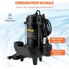 image:imageVEVOR 34 HP Submersible Sewage Pump Cast Iron Submersible Sump Pump Wearproof Cast Iron Construction with Tethered Float Switch 10 FT Power Cord075 HP