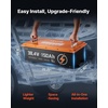 image:imageVEVOR 36V 384V 150AH Lithium Golf Cart Battery with 25A Charger Lifepo4 Battery Kit Builtin 250A BMS with Bluetooth Mobile APP amp Touch Monitor 4000 Cycles for Golf Carts Trolling Motors  Builtin 250A BMS with 25A Charger amp Bluetooth Mobile APP amp Touch Monitor 4000 Cycles for Golf Carts Trolling Motors