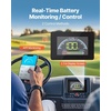 image:imageVEVOR 36V48V 105Ah Golf Cart Lithium Battery 3648 Volt Golf Cart Battery with 200A BMS LCD or Touch Monitor and Mobile APP LiFePO4 Battery with 600A Peak Current 4000 Cycles for Golf Carts48V Battery  ABS Casing