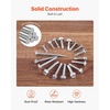 image:imageVEVOR 420 PCS Stainless Steel Self Drilling Screws Assortment Kit 8 amp 10 Sheet Metal Screws with Phillips Truss amp Hex Head 12 to 2 Inch Length for Metal Wood DIY