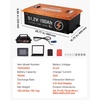 image:imageVEVOR 48V 512V 150AH Lithium Golf Cart Battery with 20A Charger Lifepo4 Battery Kit Builtin 250A BMS with Bluetooth amp Touch Monitor 2C Discharge 4000 Cycles for Golf Carts Trolling Motors  Builtin 250A BMS with 20A Charger amp Bluetooth amp Touch Monitor 2C Discharge 4000 Cycles for Golf Carts Trolling Motors
