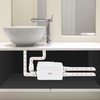 image:imageVEVOR 500W Macerator Pump 29 GPM Flow 26 ft8 m Head Macerator Sewerage Toilet Pump with 4 Water Inlets Waste Water Disposal Upflush Machine for Toilet Basement Shower Sink Laundry Bathtub350W Sink Sewage Pump