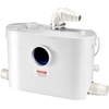 image:imageVEVOR 500W Macerator Pump 29 GPM Flow 26 ft8 m Head Macerator Sewerage Toilet Pump with 4 Water Inlets Waste Water Disposal Upflush Machine for Toilet Basement Shower Sink Laundry Bathtub900W