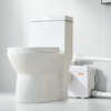 image:imageVEVOR 500W Macerator Pump 29 GPM Flow 26 ft8 m Head Macerator Sewerage Toilet Pump with 4 Water Inlets Waste Water Disposal Upflush Machine for Toilet Basement Shower Sink Laundry Bathtub1200W