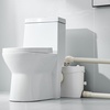 image:imageVEVOR 500W Macerator Pump 29 GPM Flow 26 ft8 m Head Macerator Sewerage Toilet Pump with 4 Water Inlets Waste Water Disposal Upflush Machine for Toilet Basement Shower Sink Laundry Bathtub900W