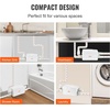 image:imageVEVOR 500W Macerator Pump 29 GPM Flow 26 ft8 m Head Macerator Sewerage Toilet Pump with 4 Water Inlets Waste Water Disposal Upflush Machine for Toilet Basement Shower Sink Laundry Bathtub350W Sink Sewage Pump