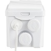 image:imageVEVOR 500W Macerator Pump 29 GPM Flow 26 ft8 m Head Macerator Sewerage Toilet Pump with 4 Water Inlets Waste Water Disposal Upflush Machine for Toilet Basement Shower Sink Laundry Bathtub350W Sink Sewage Pump