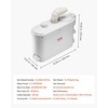 image:imageVEVOR 500W Macerator Pump 29 GPM Flow 26 ft8 m Head Macerator Sewerage Toilet Pump with 4 Water Inlets Waste Water Disposal Upflush Machine for Toilet Basement Shower Sink Laundry Bathtub500W Sink Sewage Pump