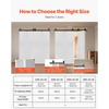 image:imageVEVOR 52 BiFolding Sliding Barn Door Hardware Track Kit Bifold Sliding Door Hardware Slide Smoothly Quietly Heavy Duty Easy to Install for Four 12 Closet Pantry Laundry Barn Doors No Door76 for 4 doors