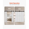 image:imageVEVOR 52 BiFolding Sliding Barn Door Hardware Track Kit Bifold Sliding Door Hardware Slide Smoothly Quietly Heavy Duty Easy to Install for Four 12 Closet Pantry Laundry Barn Doors No Door60 for 4 doors
