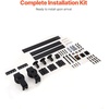 image:imageVEVOR 52 BiFolding Sliding Barn Door Hardware Track Kit Bifold Sliding Door Hardware Slide Smoothly Quietly Heavy Duty Easy to Install for Four 12 Closet Pantry Laundry Barn Doors No Door36 for 2 doors