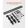 image:imageVEVOR 52 BiFolding Sliding Barn Door Hardware Track Kit Bifold Sliding Door Hardware Slide Smoothly Quietly Heavy Duty Easy to Install for Four 12 Closet Pantry Laundry Barn Doors No Door52 for 4 doors