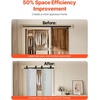 image:imageVEVOR 52 BiFolding Sliding Barn Door Hardware Track Kit Bifold Sliding Door Hardware Slide Smoothly Quietly Heavy Duty Easy to Install for Four 12 Closet Pantry Laundry Barn Doors No Door52 for 4 doors
