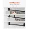 image:imageVEVOR 52 BiFolding Sliding Barn Door Hardware Track Kit Bifold Sliding Door Hardware Slide Smoothly Quietly Heavy Duty Easy to Install for Four 12 Closet Pantry Laundry Barn Doors No Door40 for 2 doors