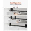 image:imageVEVOR 52 BiFolding Sliding Barn Door Hardware Track Kit Bifold Sliding Door Hardware Slide Smoothly Quietly Heavy Duty Easy to Install for Four 12 Closet Pantry Laundry Barn Doors No Door36 for 2 doors