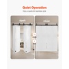image:imageVEVOR 52 BiFolding Sliding Barn Door Hardware Track Kit Bifold Sliding Door Hardware Slide Smoothly Quietly Heavy Duty Easy to Install for Four 12 Closet Pantry Laundry Barn Doors No Door52 for 4 doors