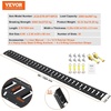 image:imageVEVOR 5ft E Track TieDown Rail Kit 18PCS 5 ETracks Set Includes 4 Steel Rails amp 8 ORing Anchors amp 4 TieOffs with DRing amp 2 Ratchet Straps Securing Accessories for Cargo Motorcycles 2000 lbs