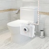 image:imageVEVOR 700W Macerator Pump 9600 Lh Flow 328 ft10 m Head Macerator Sewerage Sump Pump with 3 Water Inlets for Toilet Basement Kitchen Sink Shower Bathtub Waste Water Disposal Upflush Machine700W