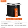 image:imageVEVOR 716 Inch Double Braid Polyester Rope 200 Feet Nylon Pulling Rope 880LB High Force Polyester Load Sailing Rope for Arborist Gardening MarineNylon