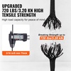 image:imageVEVOR 716 Inch Double Braid Polyester Rope 200 Feet Nylon Pulling Rope 880LB High Force Polyester Load Sailing Rope for Arborist Gardening MarineNylon