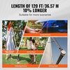 image:imageVEVOR 716 Inch Double Braid Polyester Rope 200 Feet Nylon Pulling Rope 880LB High Force Polyester Load Sailing Rope for Arborist Gardening MarinePolyester