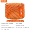 image:imageVEVOR 716 Inch Double Braid Polyester Rope 200 Feet Nylon Pulling Rope 880LB High Force Polyester Load Sailing Rope for Arborist Gardening MarinePolyester