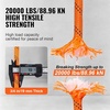 image:imageVEVOR 716 Inch Double Braid Polyester Rope 200 Feet Nylon Pulling Rope 880LB High Force Polyester Load Sailing Rope for Arborist Gardening MarinePolyester