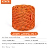 image:imageVEVOR 716 Inch Double Braid Polyester Rope 200 Feet Nylon Pulling Rope 880LB High Force Polyester Load Sailing Rope for Arborist Gardening MarinePolyester