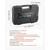 image:imageVEVOR 80Piece Premium Magnetic Impact Nut Driver Set Metric amp SAE Sizes with Socket Adapters Bit Holder Wing Nut Driver Universal Sockets Quick Release Extension Power Bits Storage Box34 PCS