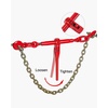 image:imageVEVOR Chain and Binder Kit 3812 Ratchet Load Binders 9200 lbs Working Load Limit 38 x 10 G80 Chains with Grab Hooks Ratchet Binders and Chains for Truck Tie Down Hauling Towing 2 Set4P 10ft