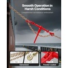 image:imageVEVOR Chain and Binder Kit 3812 Ratchet Load Binders 9200 lbs Working Load Limit 38 x 10 G80 Chains with Grab Hooks Ratchet Binders and Chains for Truck Tie Down Hauling Towing 2 Set8P 10ft
