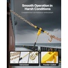 image:imageVEVOR Chain and Binder Kit 3812 Ratchet Load Binders 9200 lbs Working Load Limit 38 x 10 G80 Chains with Grab Hooks Ratchet Binders and Chains for Truck Tie Down Hauling Towing 2 Set2P 2ft