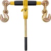 image:imageVEVOR Chain and Binder Kit 3812 Ratchet Load Binders 9200 lbs Working Load Limit 38 x 10 G80 Chains with Grab Hooks Ratchet Binders and Chains for Truck Tie Down Hauling Towing 2 Set2P 20ft