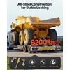 image:imageVEVOR Chain and Binder Kit 3812 Ratchet Load Binders 9200 lbs Working Load Limit 38 x 10 G80 Chains with Grab Hooks Ratchet Binders and Chains for Truck Tie Down Hauling Towing 2 Set4P 20ft