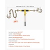image:imageVEVOR Chain and Binder Kit 3812 Ratchet Load Binders 9200 lbs Working Load Limit 38 x 10 G80 Chains with Grab Hooks Ratchet Binders and Chains for Truck Tie Down Hauling Towing 2 Set2P 2ft