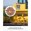 image:imageVEVOR Chain and Binder Kit 3812 Ratchet Load Binders 9200 lbs Working Load Limit 38 x 10 G80 Chains with Grab Hooks Ratchet Binders and Chains for Truck Tie Down Hauling Towing 2 Set4P 10ft
