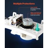 image:imageVEVOR Condensate Pump 124 HP 110 GPH 24 ft Lift 100240V Automatic AC Condensation Removal Pump with Safety Switch amp 20 ft Tubing for Air Conditioner Dehumidifier HVAC Furnace Ice Maker24 ft Lift