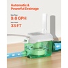 image:imageVEVOR Condensate Pump 124 HP 110 GPH 24 ft Lift 100240V Automatic AC Condensation Removal Pump with Safety Switch amp 20 ft Tubing for Air Conditioner Dehumidifier HVAC Furnace Ice Maker33 ft Lift