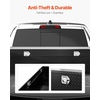image:imageVEVOR Crossover Truck Tool Box 71x27x18 In Heavy Duty Aluminum Toolbox with Diamond Texture Pick Up Truck Bed RV Trailer Toolbox Waterproof Storage Organizer with Lock Keys Side Handles Black712718