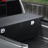 image:imageVEVOR Crossover Truck Tool Box 71x27x18 In Heavy Duty Aluminum Toolbox with Diamond Texture Pick Up Truck Bed RV Trailer Toolbox Waterproof Storage Organizer with Lock Keys Side Handles Black712718