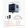 image:imageVEVOR Digital Smart Instant Hot Water Recirculating Pump Kit with Builtin Thermostat Timer Digital Screen Under Sink Recirculation Circulation Circulator Pump System for House Water Heaters