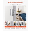 image:imageVEVOR Door Reinforcement Lock 2 Pack Home Security Door Lock with 3 Inch Stop Withstand 800 lbs of Force with 8 Screws for InwardOpening Aluminum Alloy Add Extra High Security to Your Home