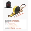 image:imageVEVOR E Track Ratchet Straps 30Pack 2 x 15ETrack Straps 4400 LBS Breaking Strength Polyester Webbing amp Spring Fitting amp Ratchets Durable TieDowns for Tires Motorcycles Trailers Loads Yellow2 x 30  4 PACK