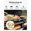 image:imageVEVOR E Track Ratchet Straps 30Pack 2 x 15ETrack Straps 4400 LBS Breaking Strength Polyester Webbing amp Spring Fitting amp Ratchets Durable TieDowns for Tires Motorcycles Trailers Loads Yellow2 x 30  4 PACK